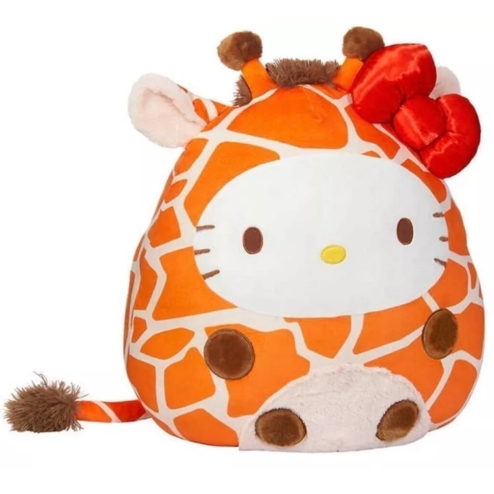 Squishmallows 24" Hello Kitty Original Sanrio Kelly Toy Plush Giraffe NWT